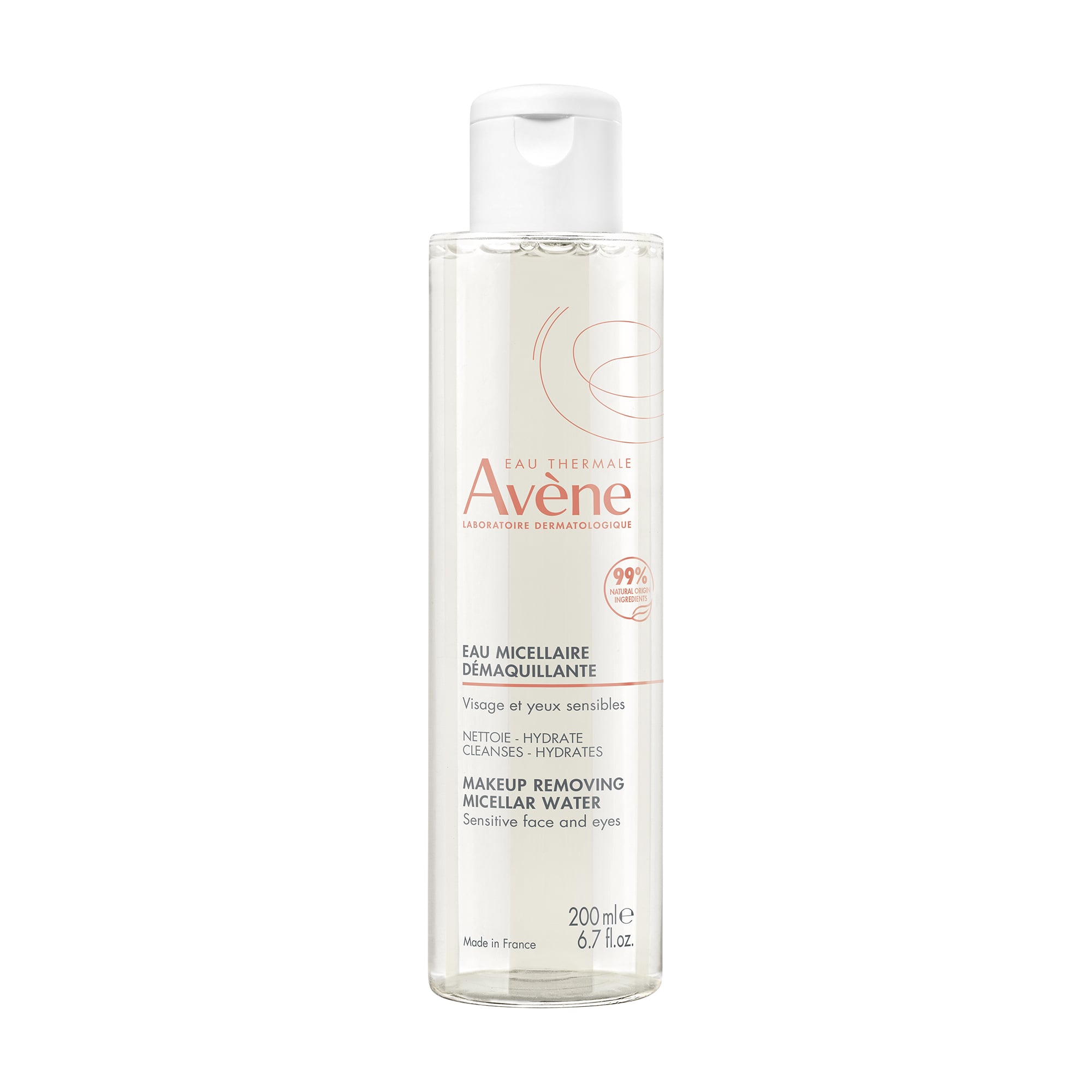 Міцелярна вода для зняття макіяжу Avene Make-Up Removing Micellar Water для чутливої шкіри, 200 мл