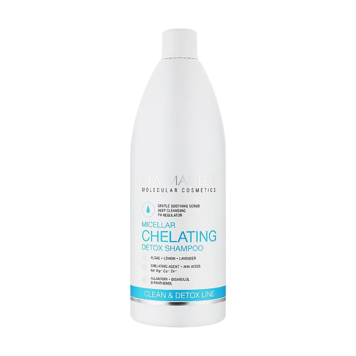 Міцелярний хелатувальний детокс-шампунь для волосся Spa Master Micellar Chelating Detox Shampoo, 970 мл