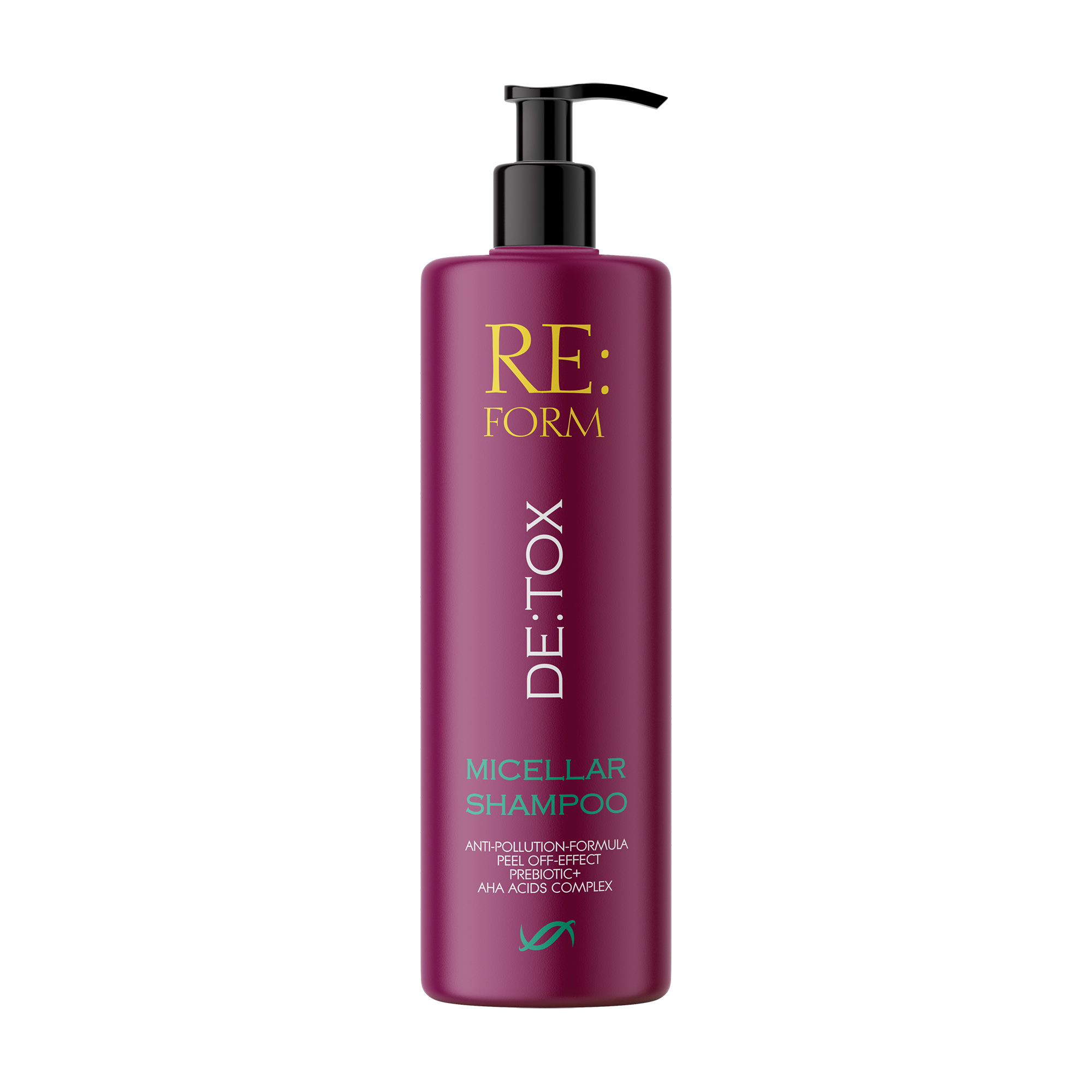 Міцелярний шампунь для волосся Re:Form De:tox Micellar Shampoo Очищення та детоксикація, 400 мл