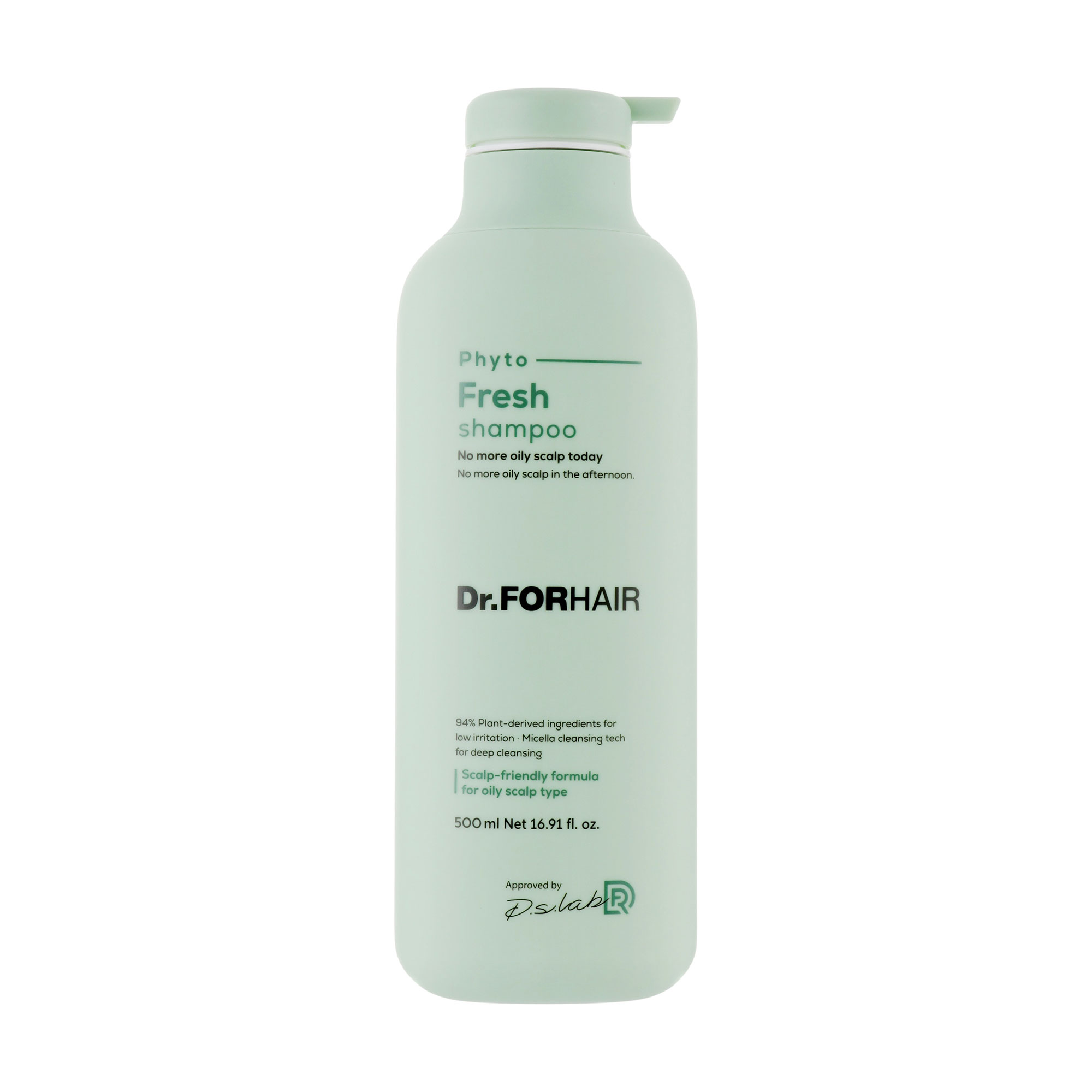Міцелярний шампунь Dr.FORHAIR Phyto Fresh Shampoo для жирної шкіри голови, 500 мл