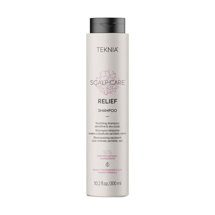 Міцелярний шампунь Lakme Teknia Scalp Care Relief Shampoo для чутливої та сухої шкіри голови, 300 мл