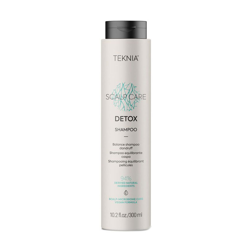 Міцелярний шампунь проти сухої та жирної лупи Lakme Teknia Scalp Care Detox Shampoo, 300 мл