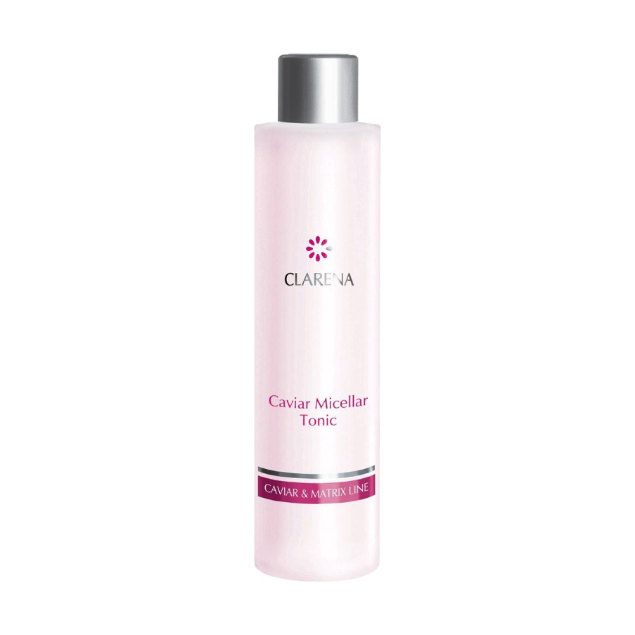 Міцелярний тонік для обличчя Clarena Caviar Micellar Tonic з екстрактом ікри, 200 мл