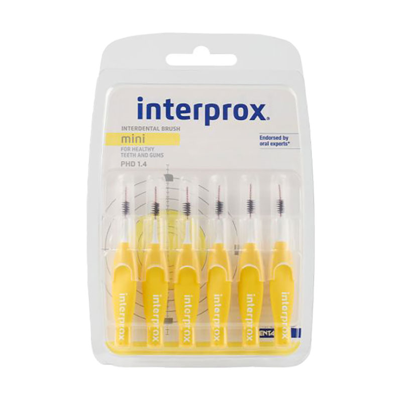 Міжзубна щітка Dentaid Interprox 4G Mini, 1.4 мм, 6 шт
