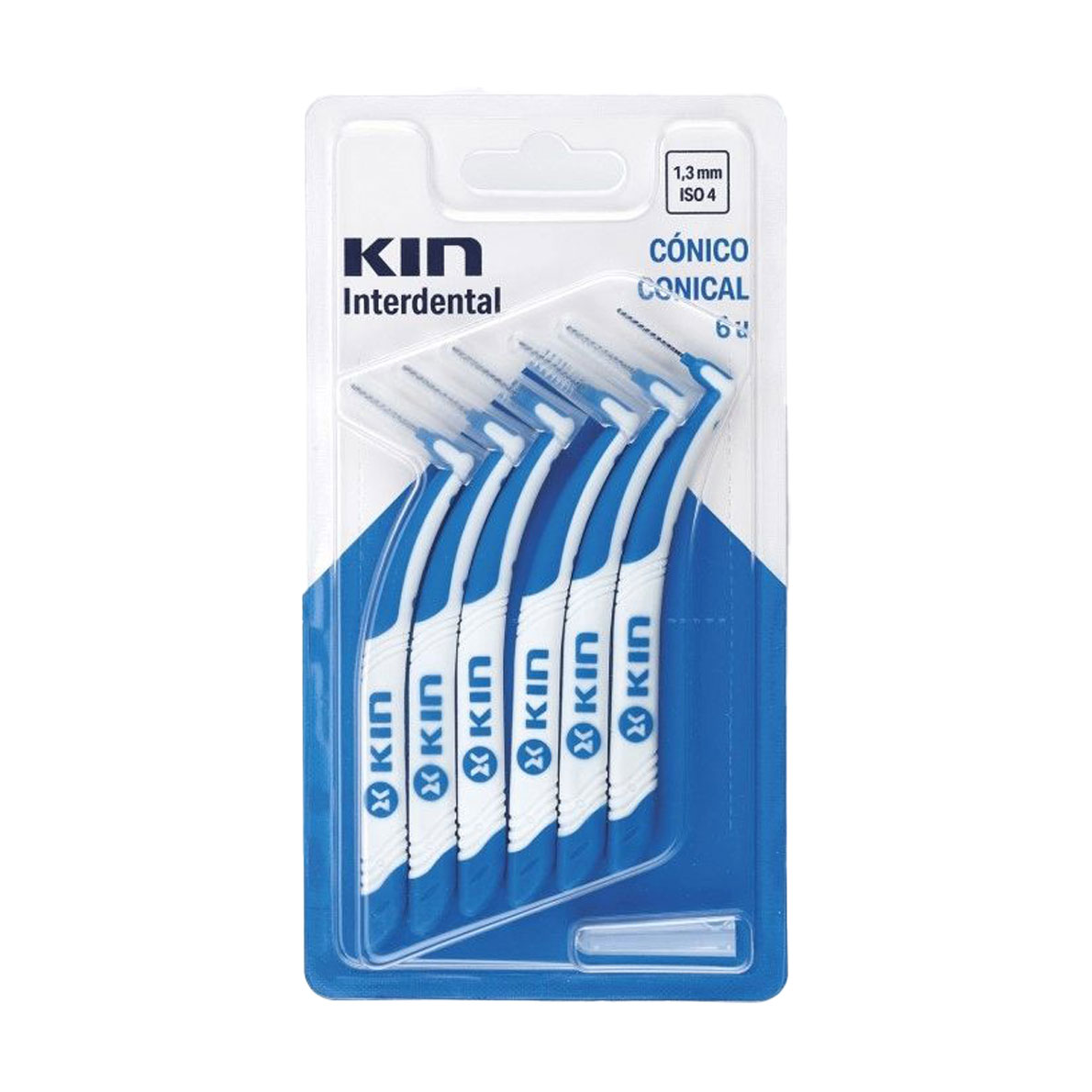 Міжзубні йоржики Kin Interdental Conical, 1.3 мм, 6 шт