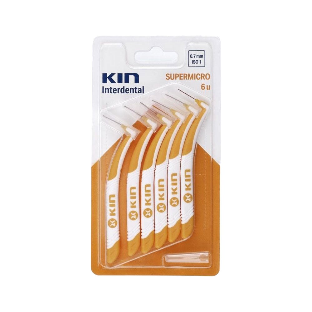 Міжзубні йоржики Kin Interdental Supermicro, 0.7 мм, 6 шт