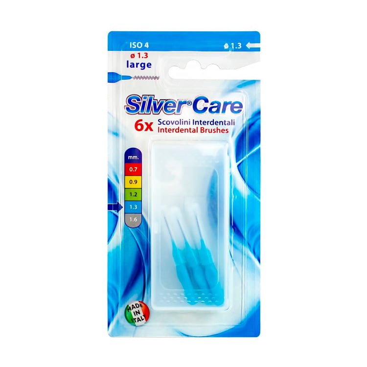 Міжзубні йоржики Silver Care товсті, 6 шт