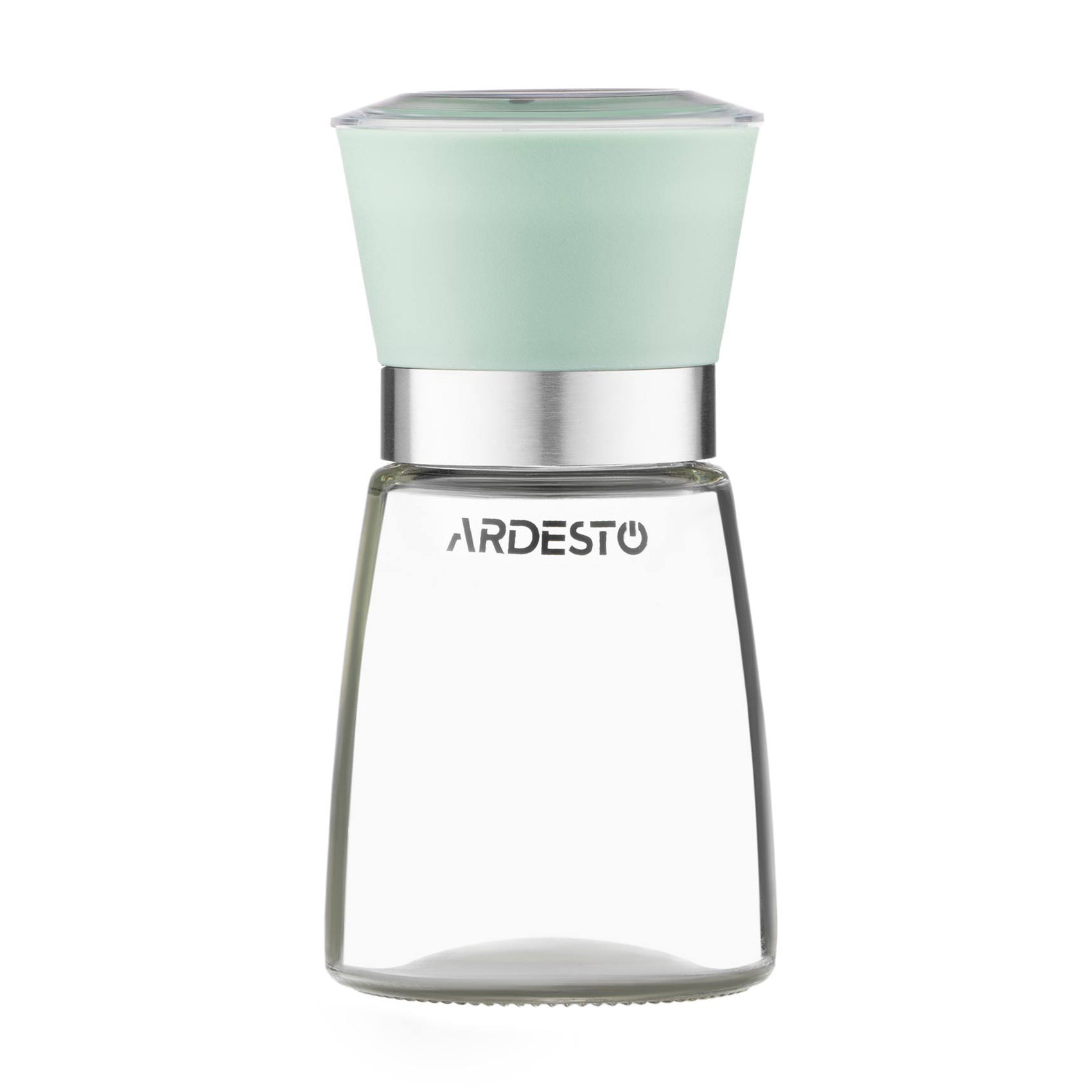 Млин для солі та перцю Ardesto Gemini пластик та скло, зелений, 180 мл (AR2101GR)
