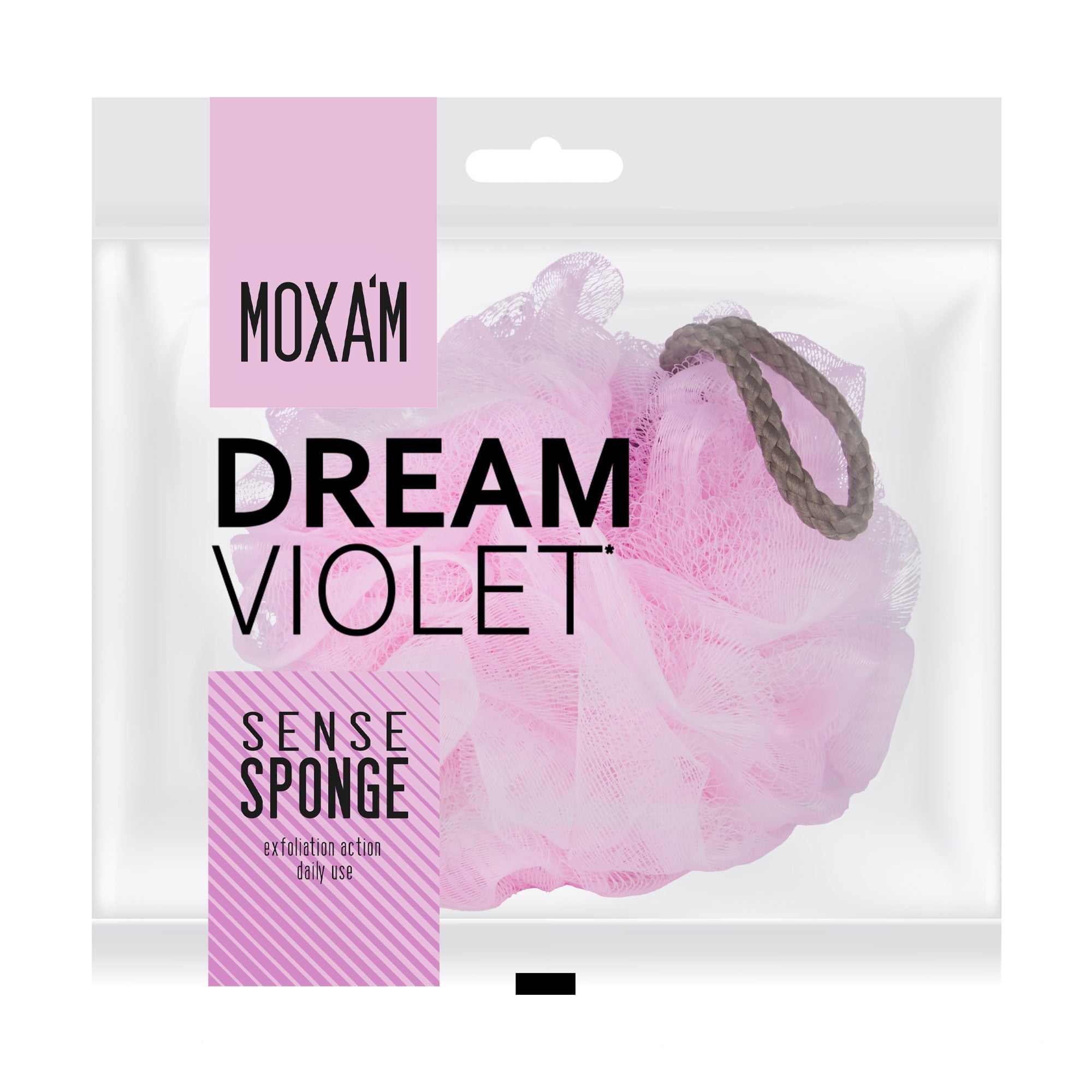Мочалка лазнева Moxa'm Dream Violet бант