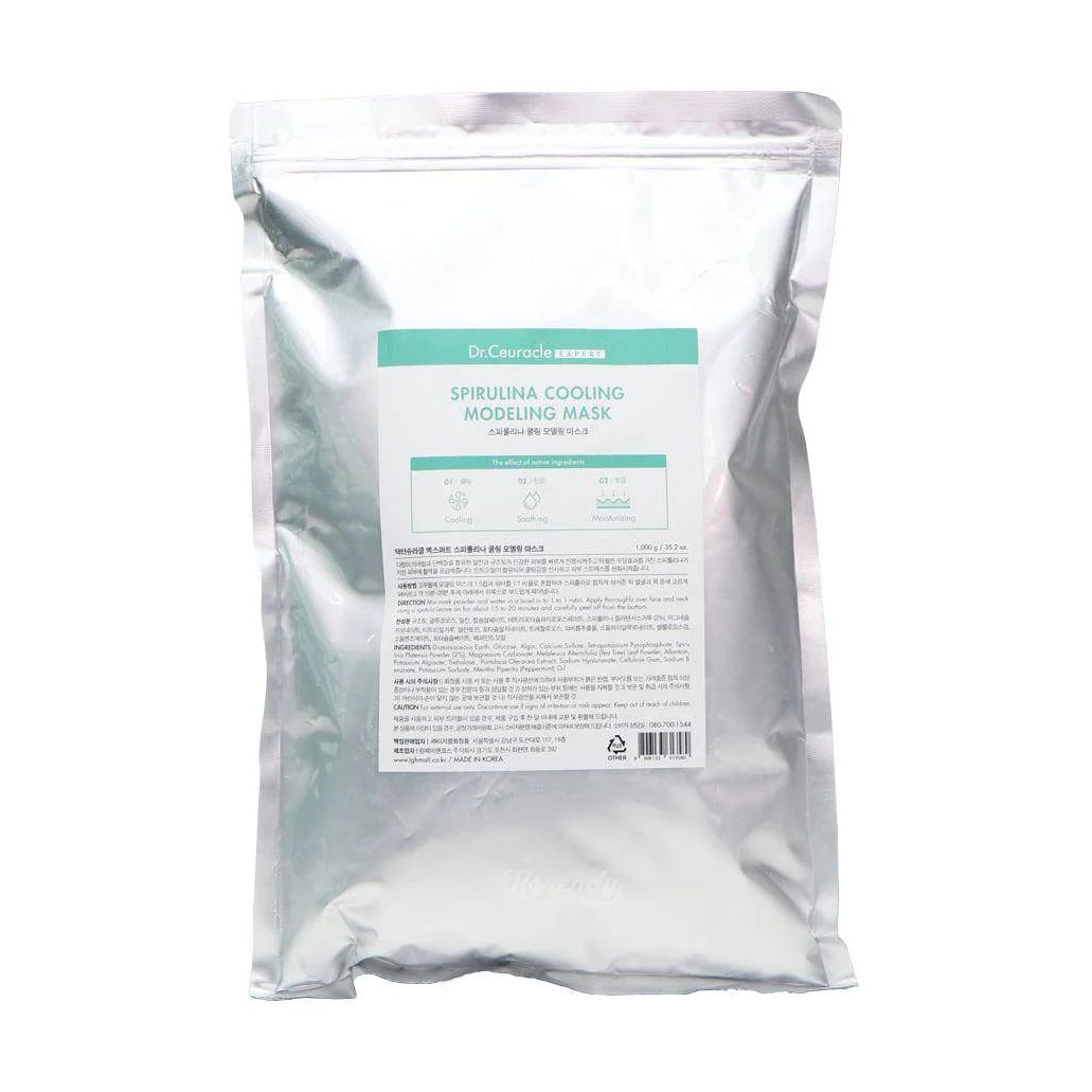Моделювальна маска для обличчя Dr. Ceuracle Spirulina Modeling Mask, 1 кг