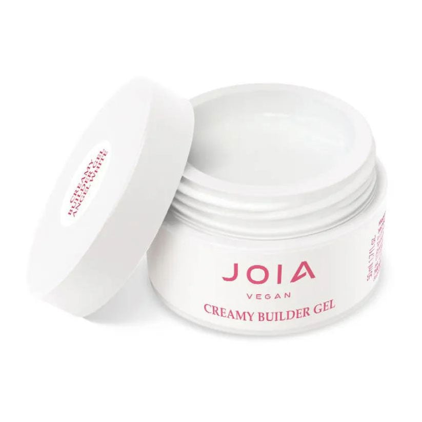 Моделювальний гель для нігтів JOIA vegan Creamy Builder Gel 002 Angel White, 50 мл