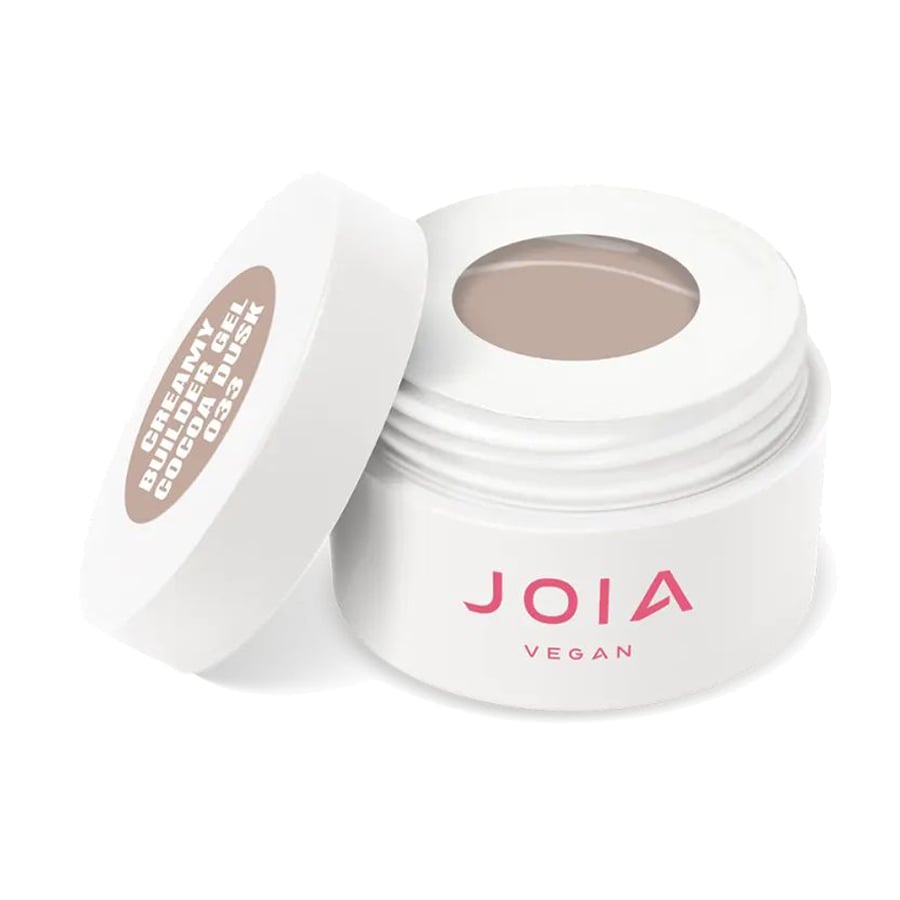 Моделювальний гель для нігтів JOIA vegan Creamy Builder Gel 033 Cocoa Dusk, 15 мл