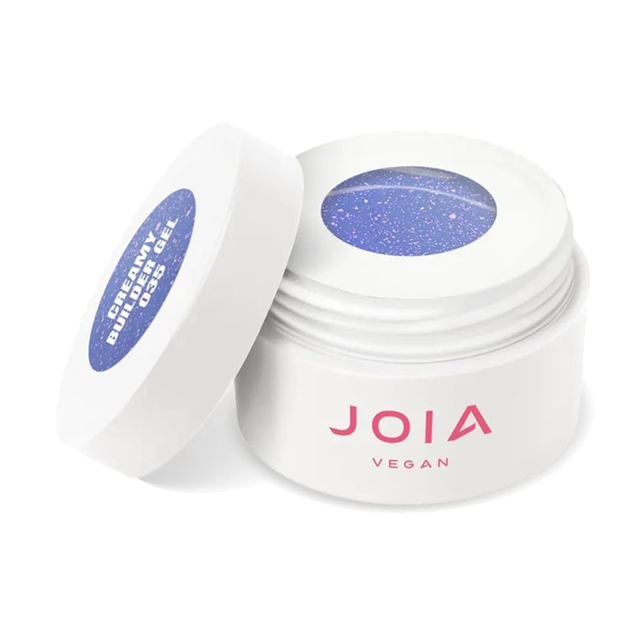 Моделювальний гель для нігтів JOIA vegan Creamy Builder Gel 035 Frozen Lavender, 15 мл