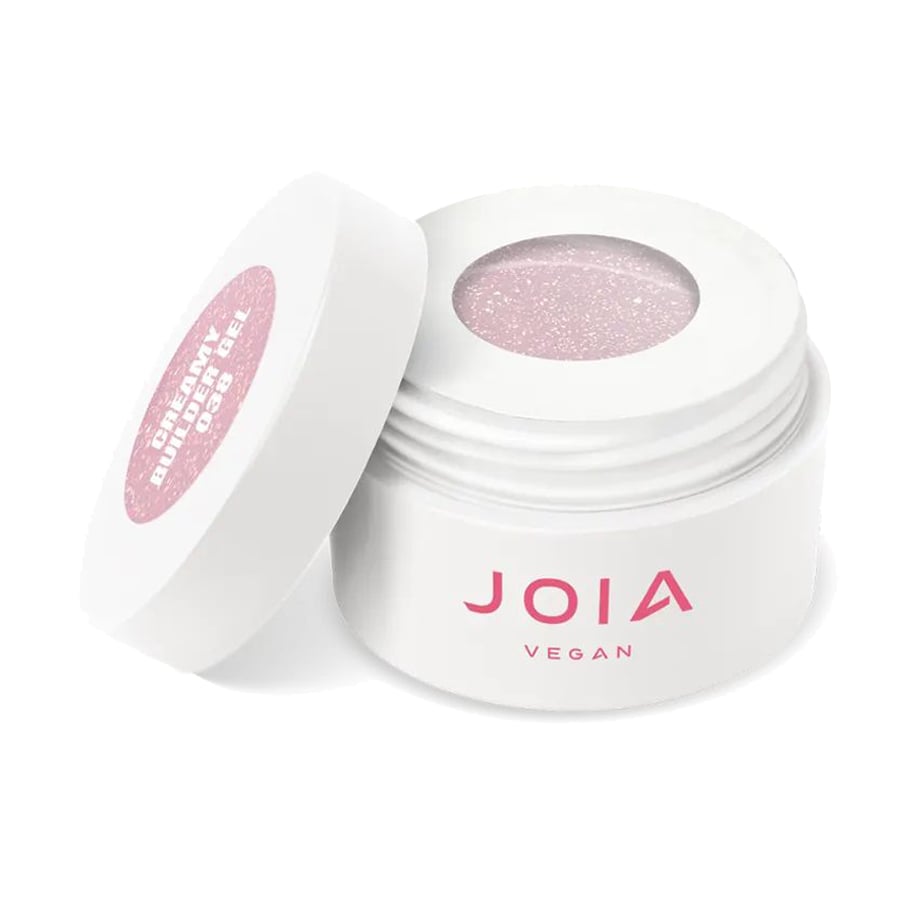 Моделювальний гель для нігтів JOIA vegan Creamy Builder Gel 038 Aurora Bloom, 15 мл