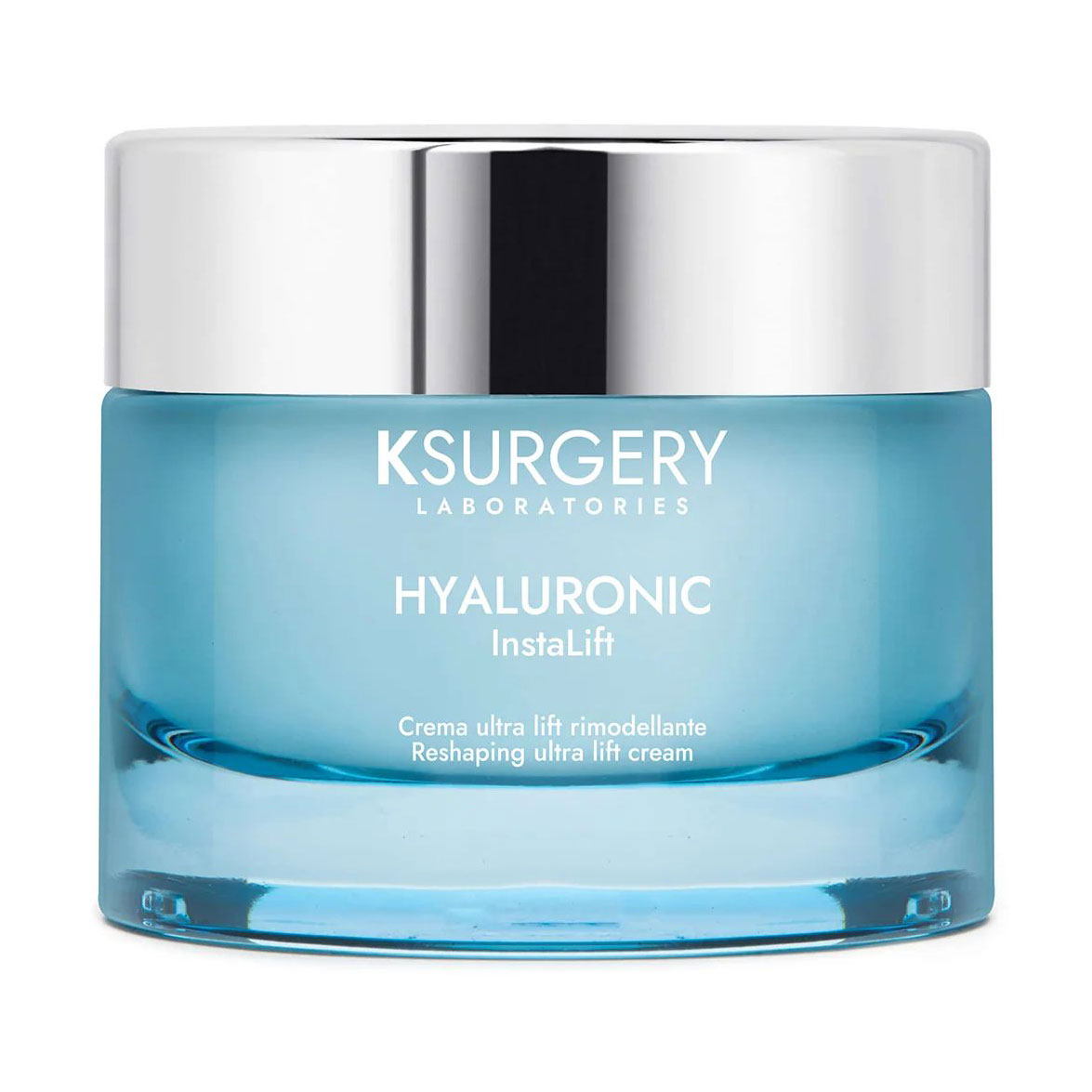 Моделювальний крем для обличчя KSURGERY Hyaluronic InstaLift Reshaping Ultra Lift Cream для відновлення контуру, з ефектом ультраліфтингу, 50 мл