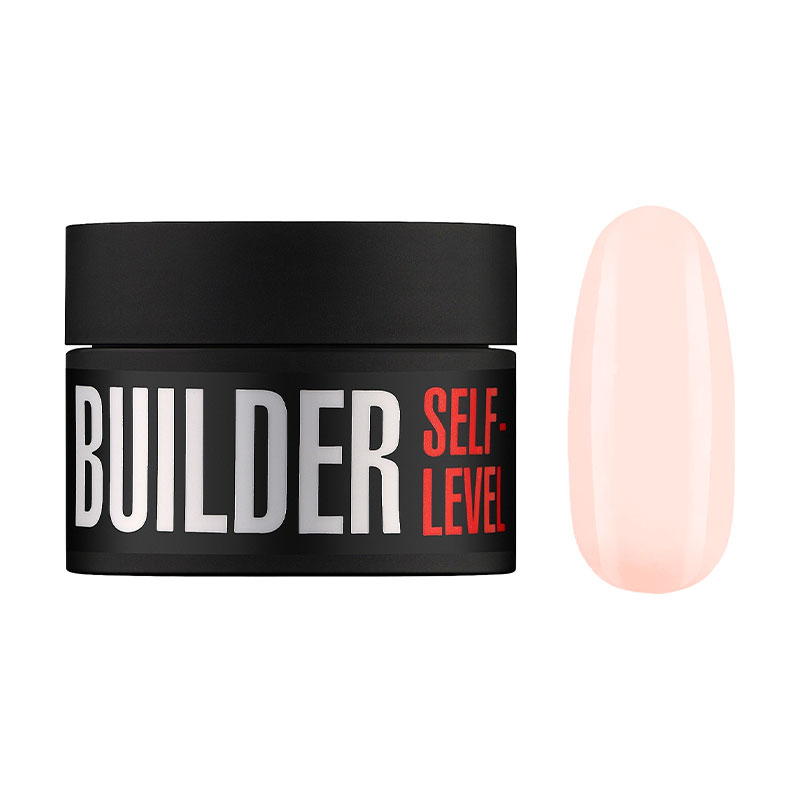 Моделювальний самовирівнювальний гель для нігтів Kodi Professional Builder Self-Level Gel, Retro Rose, 30 г