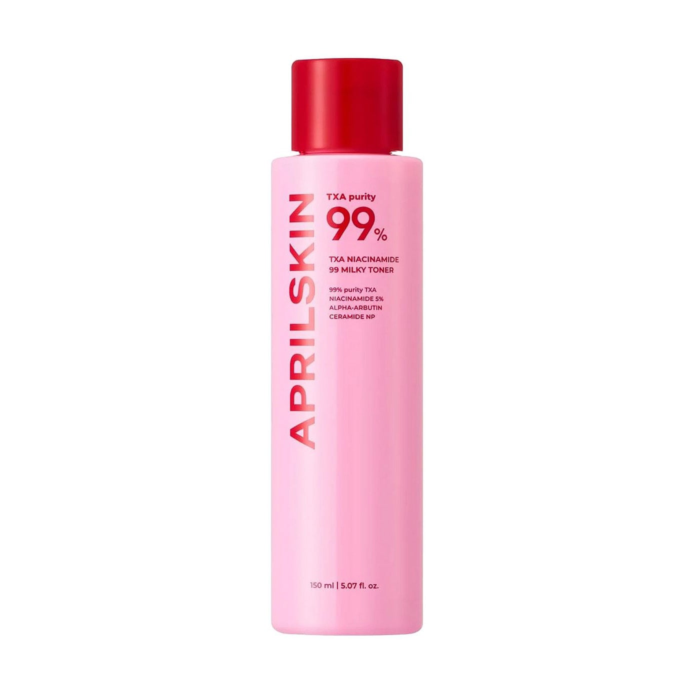 Молочковий тонер для обличчя APRILSKIN TXA Niacinamide 99 Pink Milky Toner з ніацинамідом, 150 мл