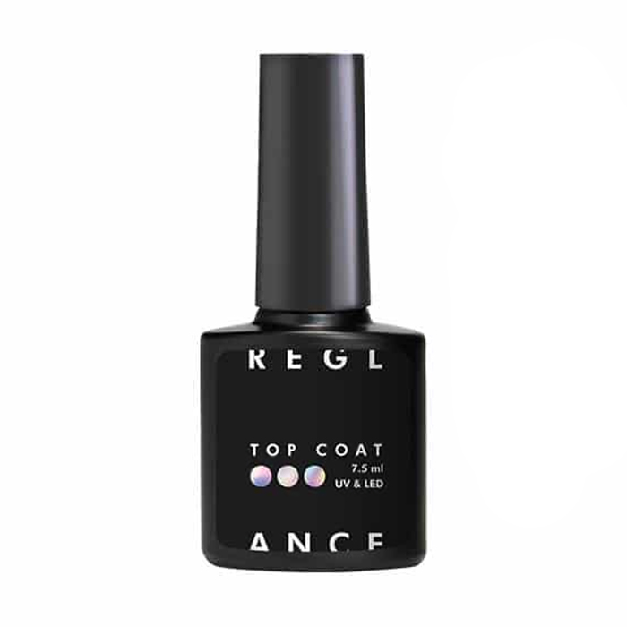 Молочний топ для гель-лаку Reglance Top Coat, 7.5 мл