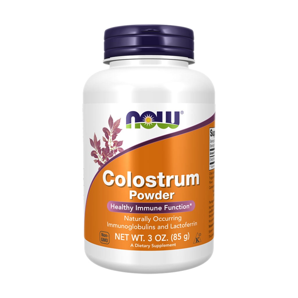 Молозиво NOW foods Colostrum в порошку, 85 г