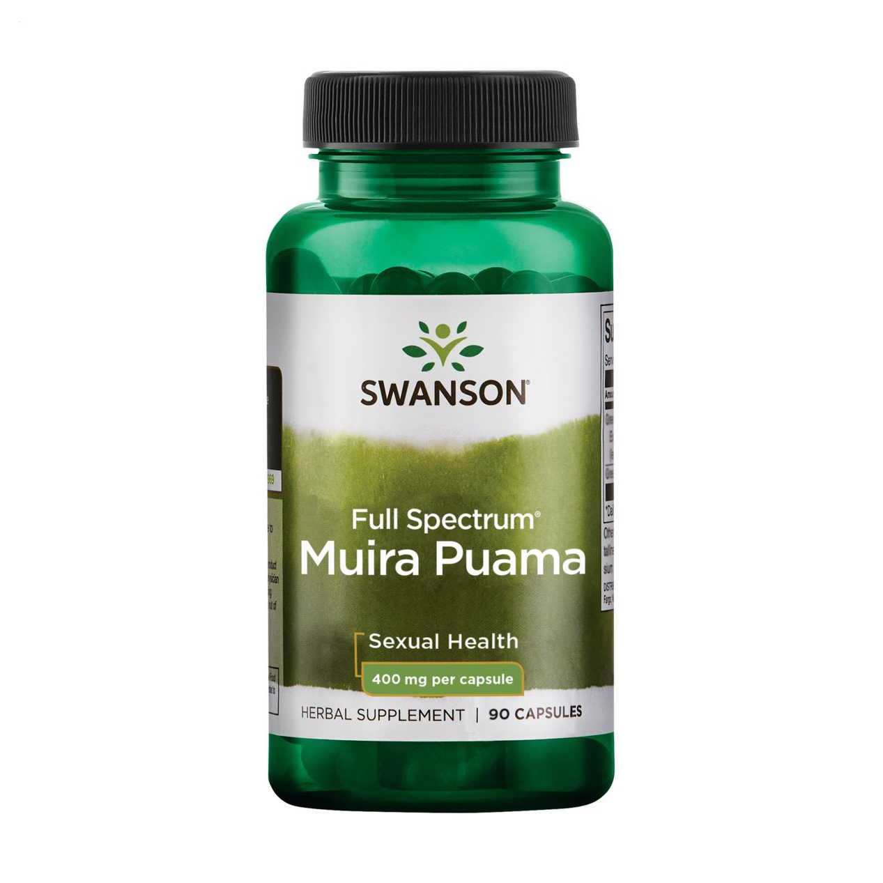 Муіра Паума Swanson Full Spectrum Muira Puama 400 мг, 90 капсул