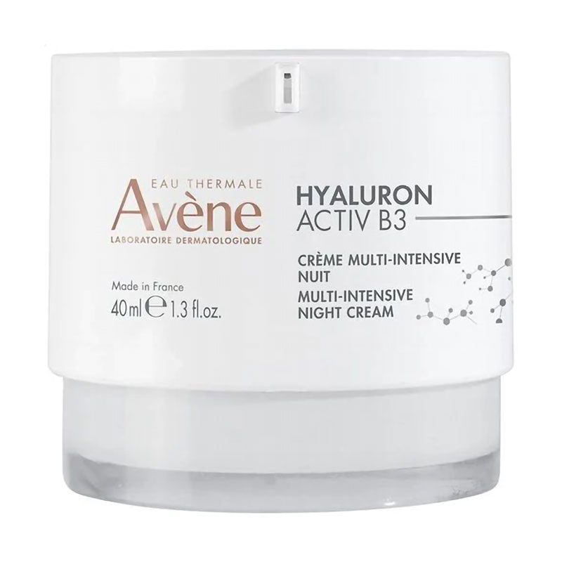 Мульти-інтенсивний нічний крем для обличчя Avene Hyaluron Activ B3 Multi-Intensive Night Cream, 40 мл