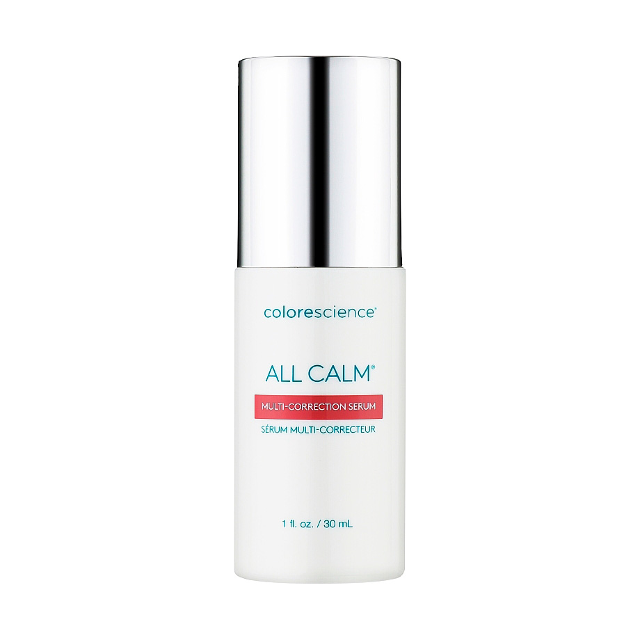 Мультикоректувальна сироватка для чутливої шкіри обличчя Colorescience All Calm Multi Correction Serum, 30 мл