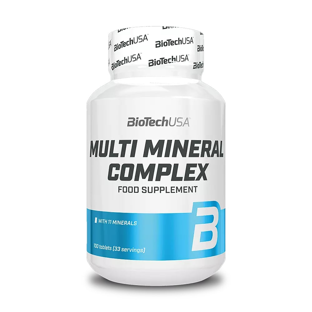 Мультимінеральний комплекс BioTechUSA Multimineral Complex, 100 таблеток