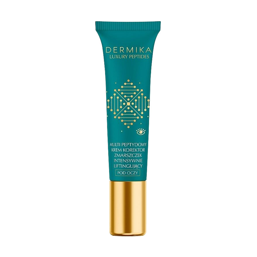 Мультипептидний крем для шкіри навколо очей Dermika Luxury Peptides Multi Peptide Eye Cream, 15 мл