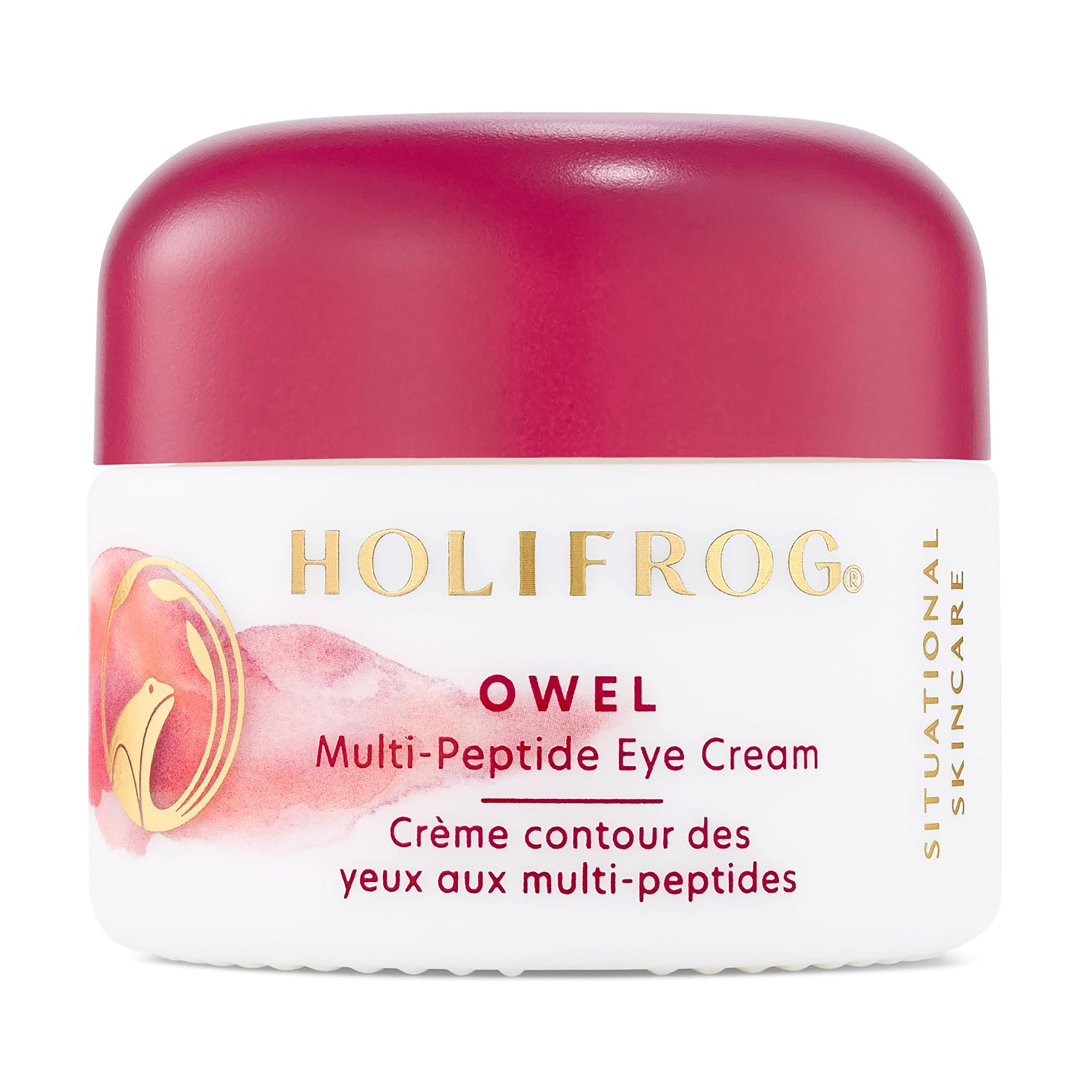 Мультипептидний крем для шкіри навколо очей HoliFrog Owel Multi-Peptide Eye Cream, 15 мл