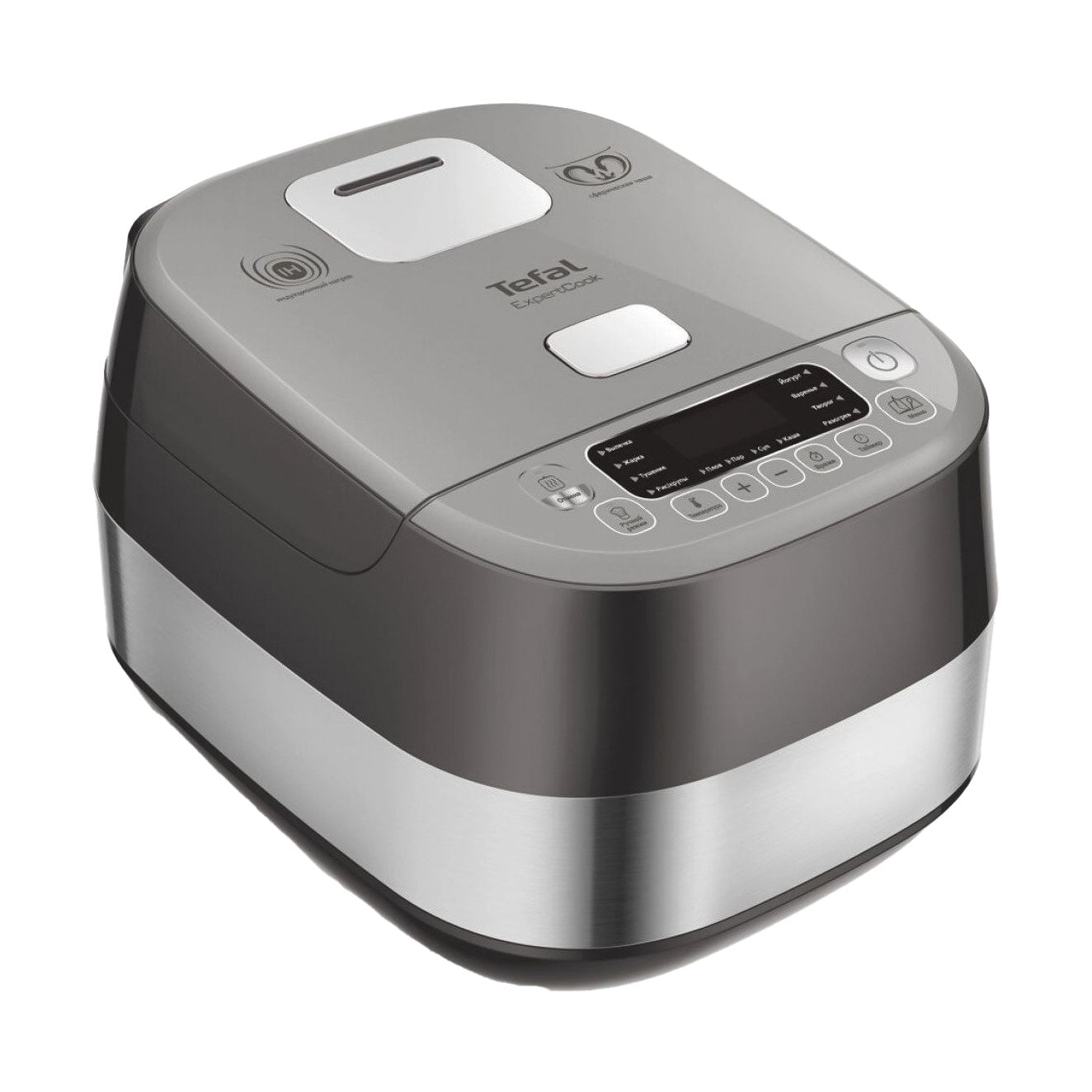 Мультиварка Tefal Expert Cook Induction сіра (RK802B34)