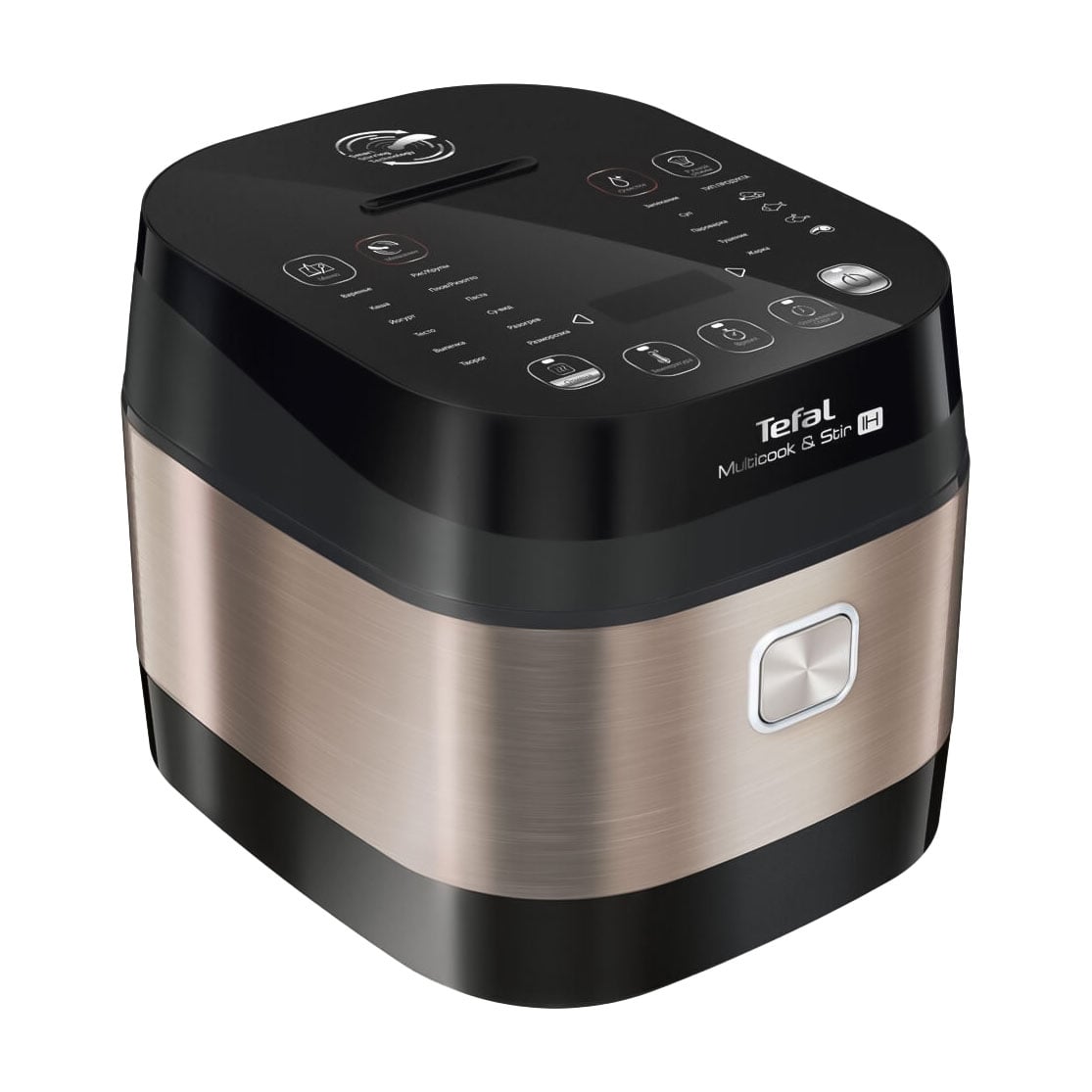 Мультиварка Tefal MultiCook &amp; Stir чорно-бронзова (RK905A34)