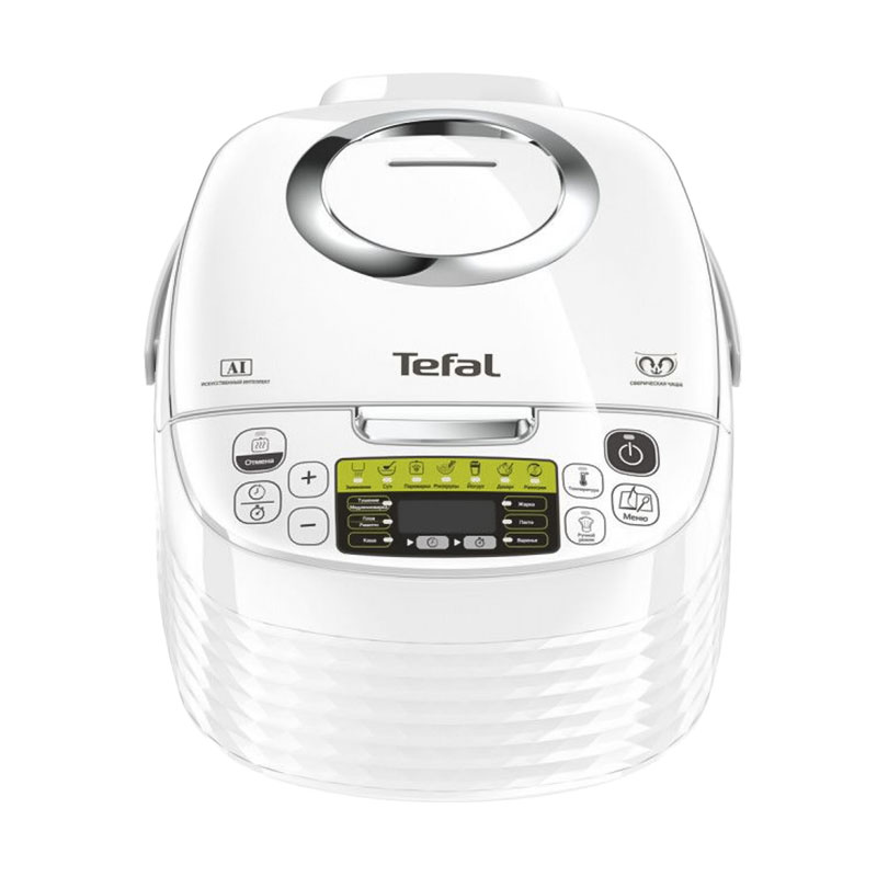 Мультиварка Tefal Spherical Bowl біла (RK745134)