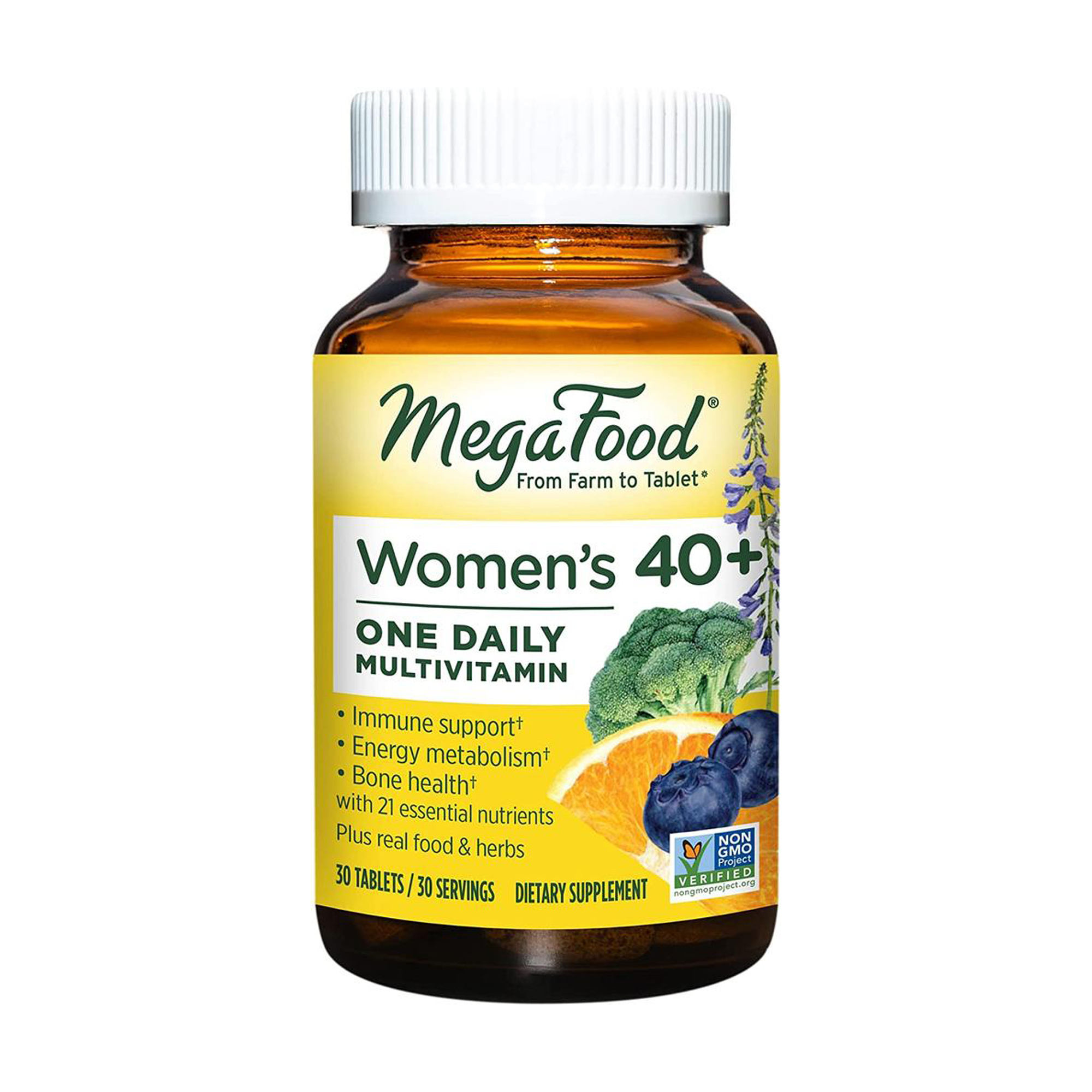 Мультивітаміни для жінок MegaFood Women Over 40 One Daily, 30 таблеток