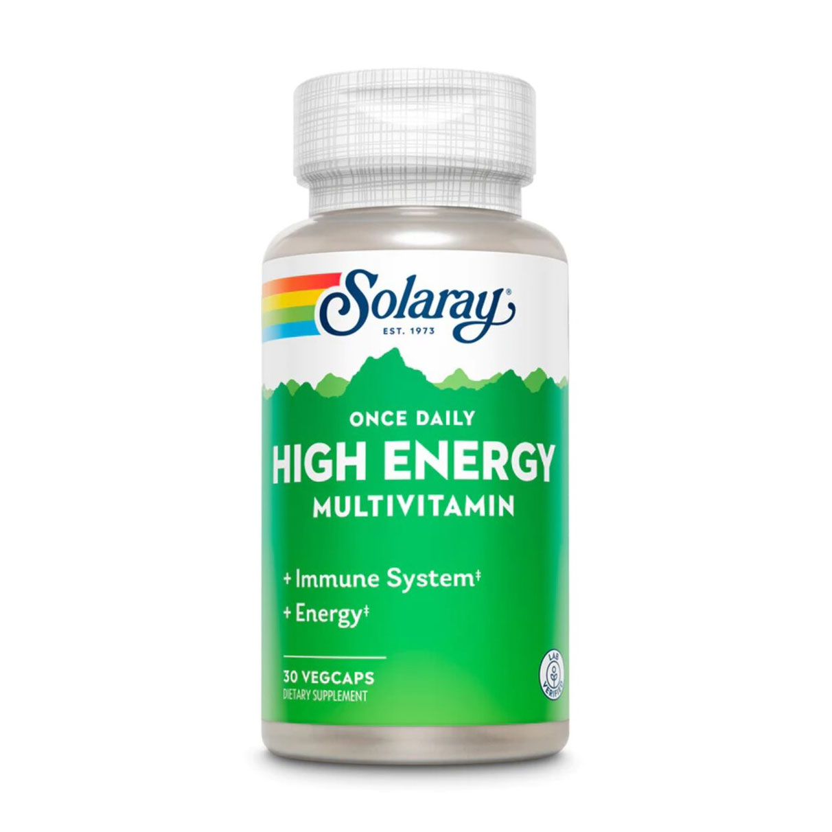 Мультивітаміни Solaray Once Daily High Energy Multivitamin, 30 капсул