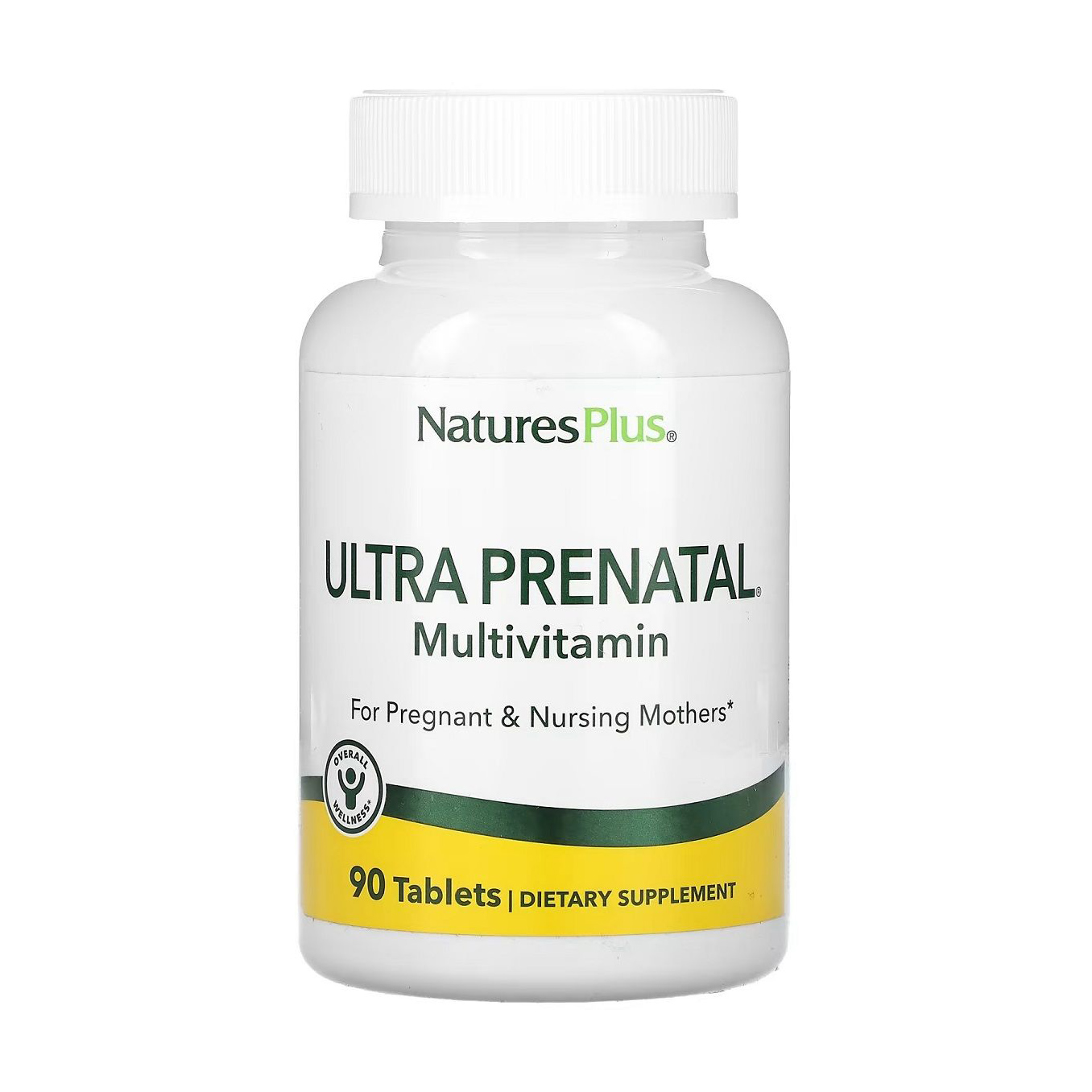 Мультивітаміни ультрапренатальні Natures Plus Ultra Prenatal Multivitamin, 90 таблеток