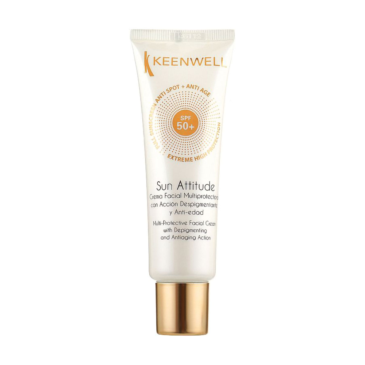 Мультизахисний крем для обличчя Keenwell Sun Attitude Multi-Protective Facial Cream SPF 50 + з депігментувальною та антивіковою дією, 50 мл