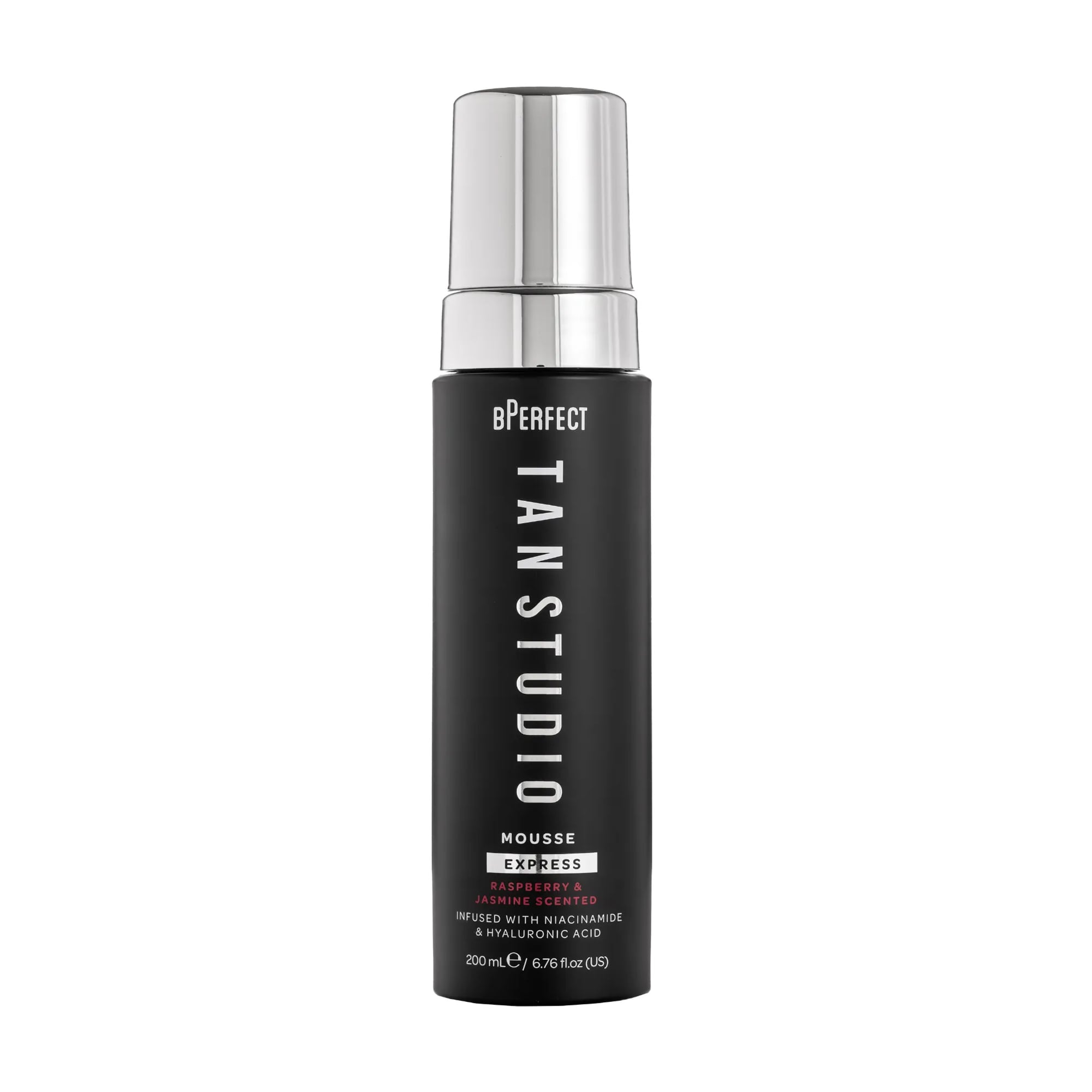 Мус-автозасмага для тіла BPerfect Tan Studio Mousse Express, Raspberry &amp; Jasmine Scented, 200 мл