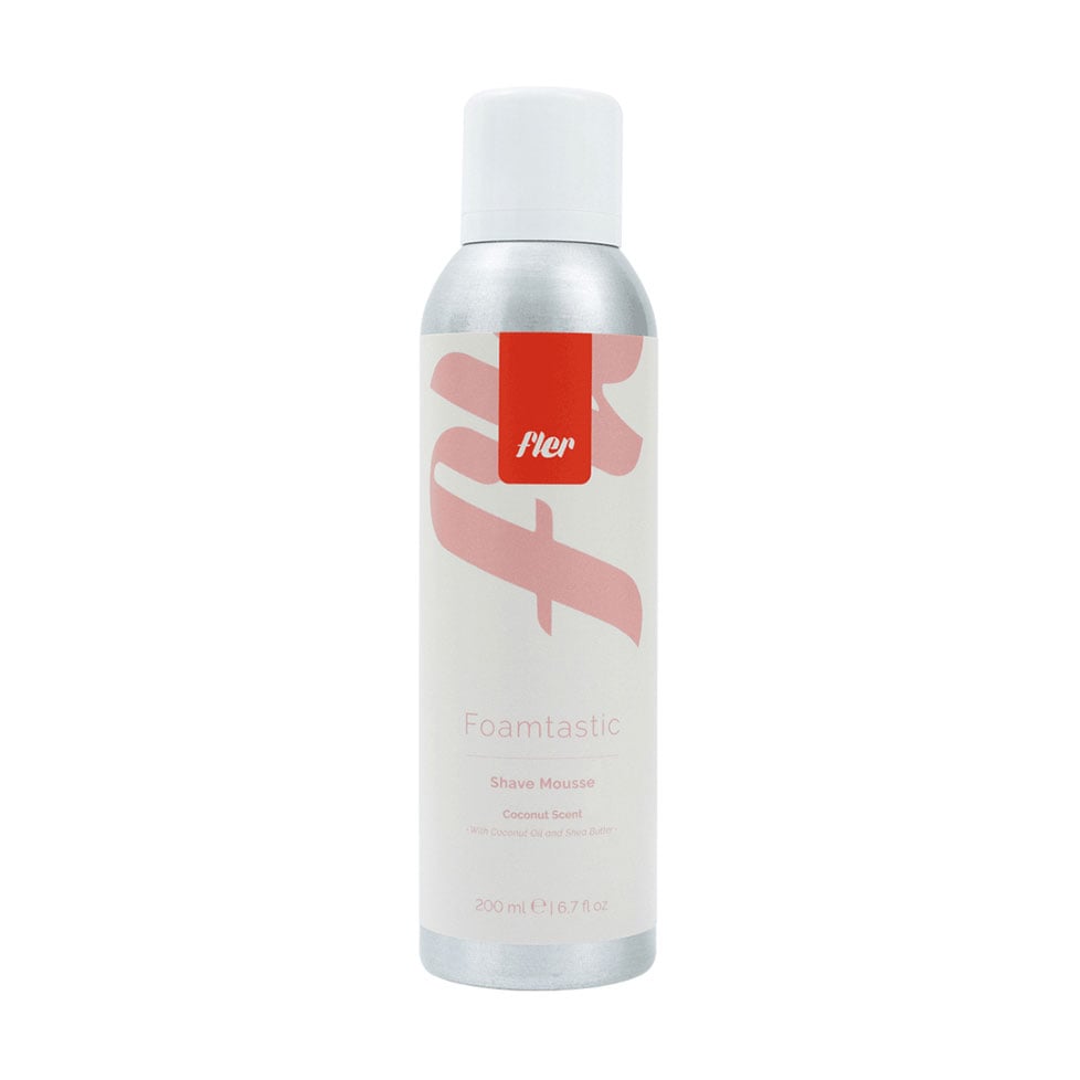 Мус для гоління Fler Foamtastic Shave Mousse Coconut Scent з кокосовою олією, 200 мл