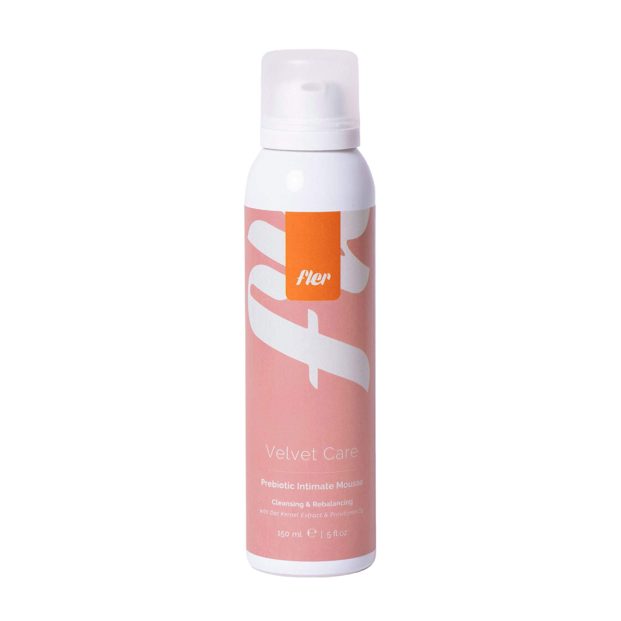 Мус для інтимної гігієни Fler Velvet Care Prebiotic Intimate Mousse з пребіотиком, 150 мл