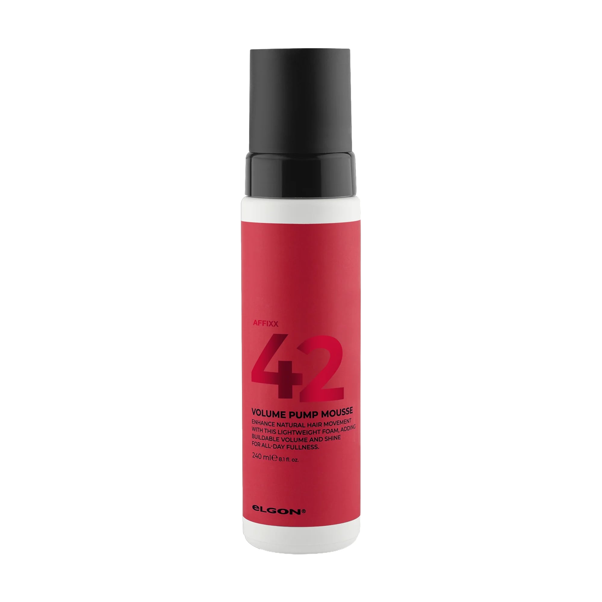 Мус Elgon Affixx 42 Volume Pump Mousse для створення об'єму волосся, 240 мл