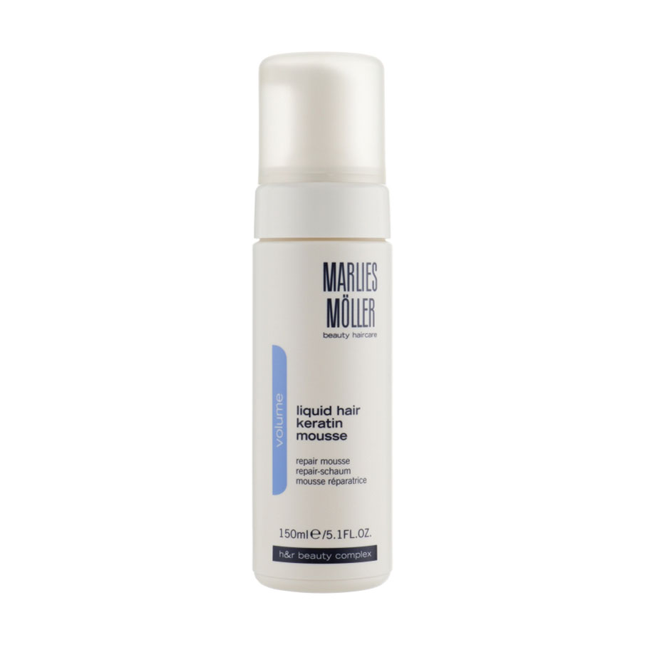 Мус Marlies Moller Volume Liquid Hair Keratin Mousse для відновлення структури волосся, 150 мл