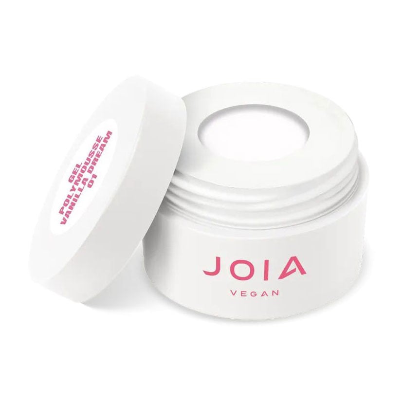 Мусовий акрил-гель для нігтів JOIA vegan Polymousse Gel 01 Vanilla Dream, 50 мл