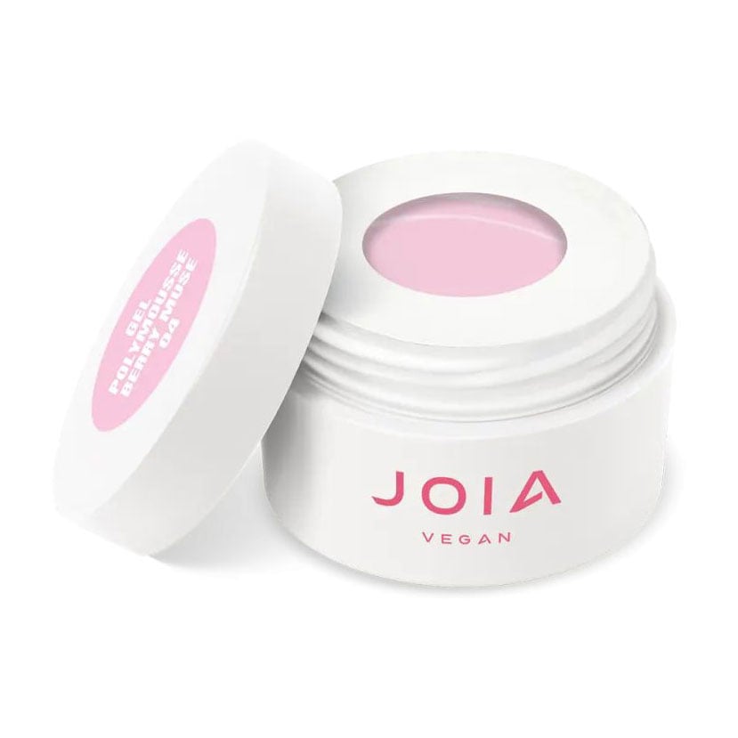 Мусовий акрил-гель для нігтів JOIA vegan Polymousse Gel 04 Berry Muse, 50 мл