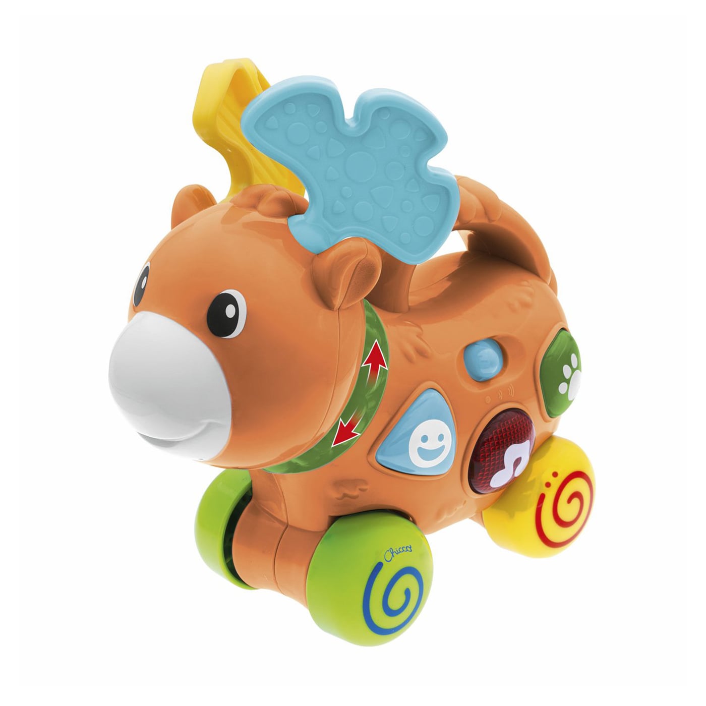 Музична іграшка Chicco Лосеня, від 6 місяців, 17*8.5*17 см (12167.00)