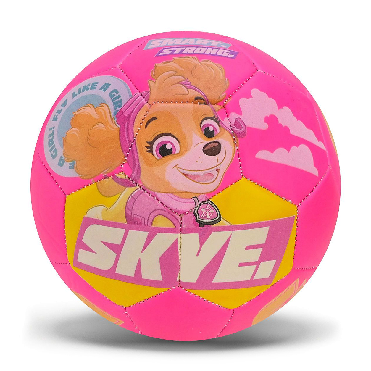 М'яч футбольний Paw Patrol PVC No 3, рожевий, від 3 років, 150 г (PP2512)
