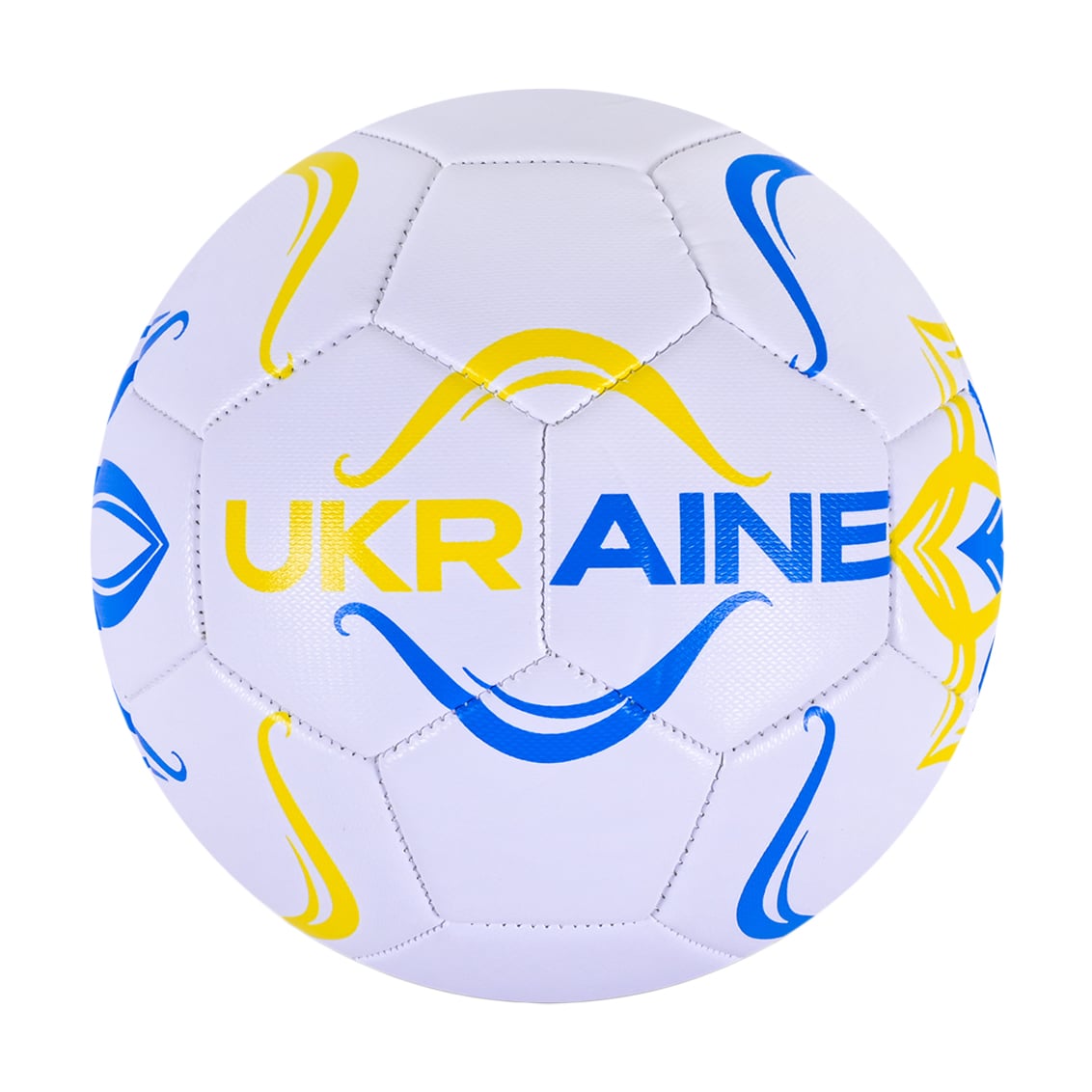 М'яч футбольний Shantou Jinxing Ukraine No 5, від 3 років, 420 г (FU2585)