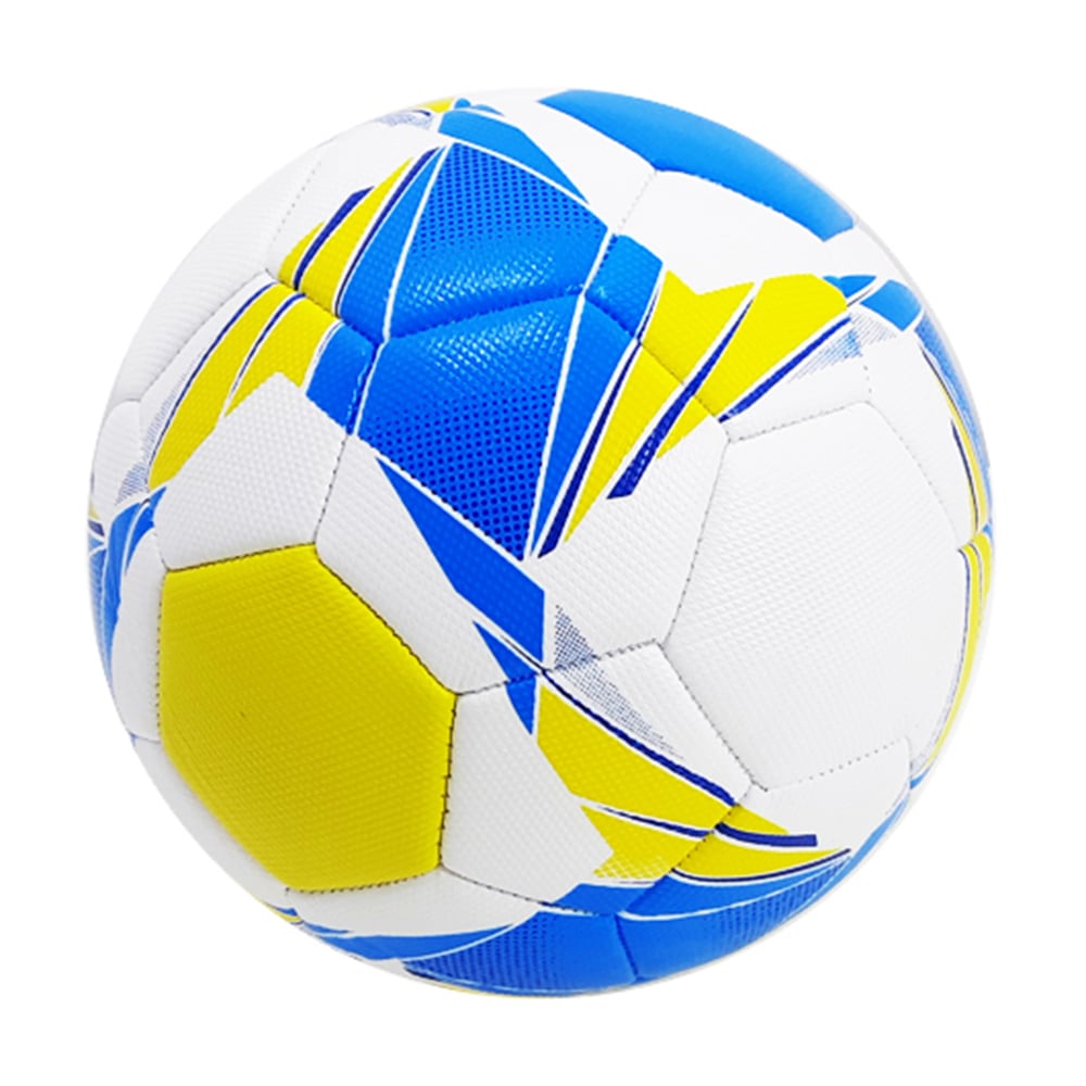 М'яч футбольний YG Toys PVC синьо-жовтий, від 3 років, розмір 5, 320-350 г (ABT007)