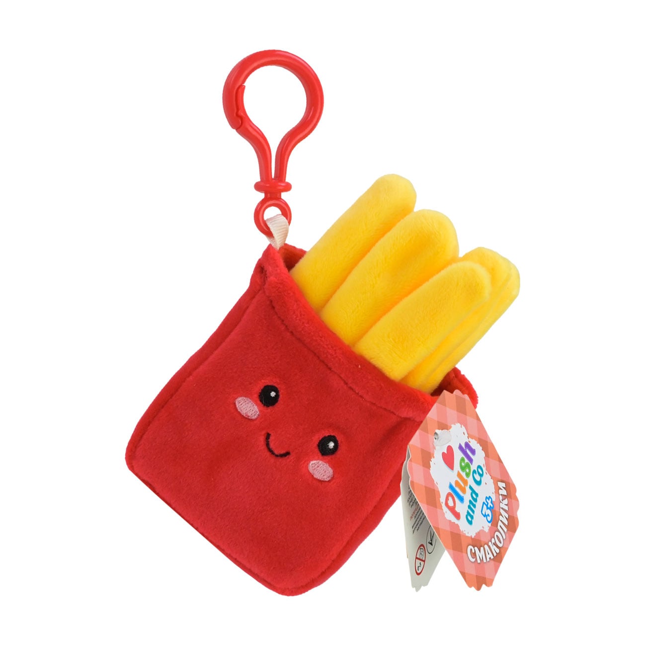 М'яка іграшка-брелок Plush and Co Кавун, 13 см, від 3 років (PLC25088)