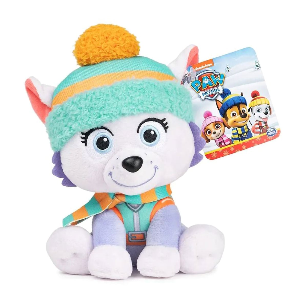 М'яка іграшка Paw Patrol Щенячий патруль: Еверест Зимові свята, від 1 року, 15 см (SM33351/6068122)