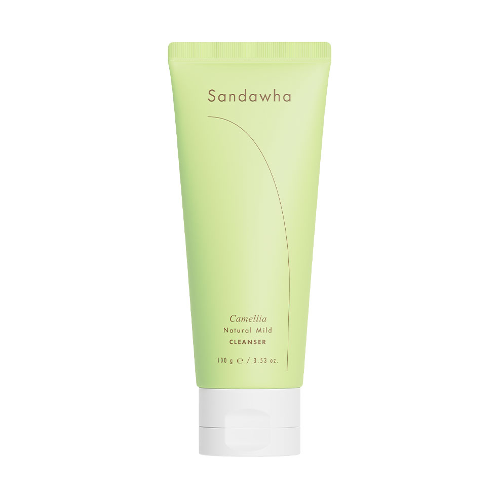 М'яка очищувальна пінка для вмивання Sandawha Camellia Natural Mild Cleanser з екстрактом камелії, 100 г